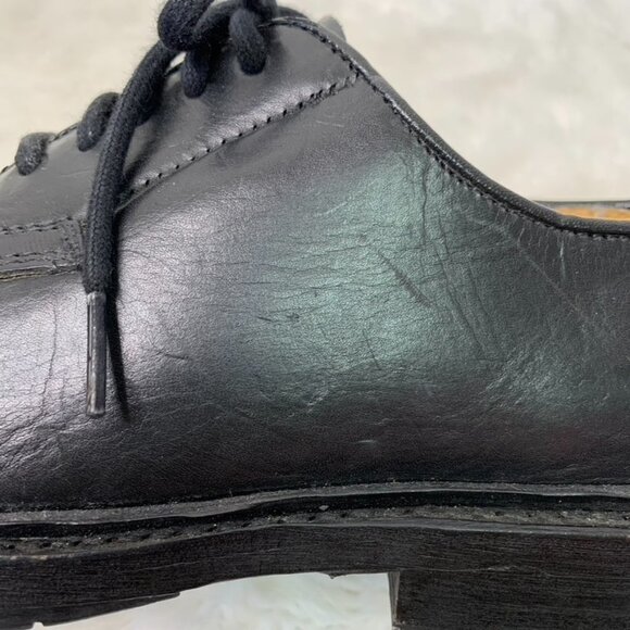 Frye 4001 Men\'s James Oxford Leather Lace up Dress Black Shoes Size 6B main image 16